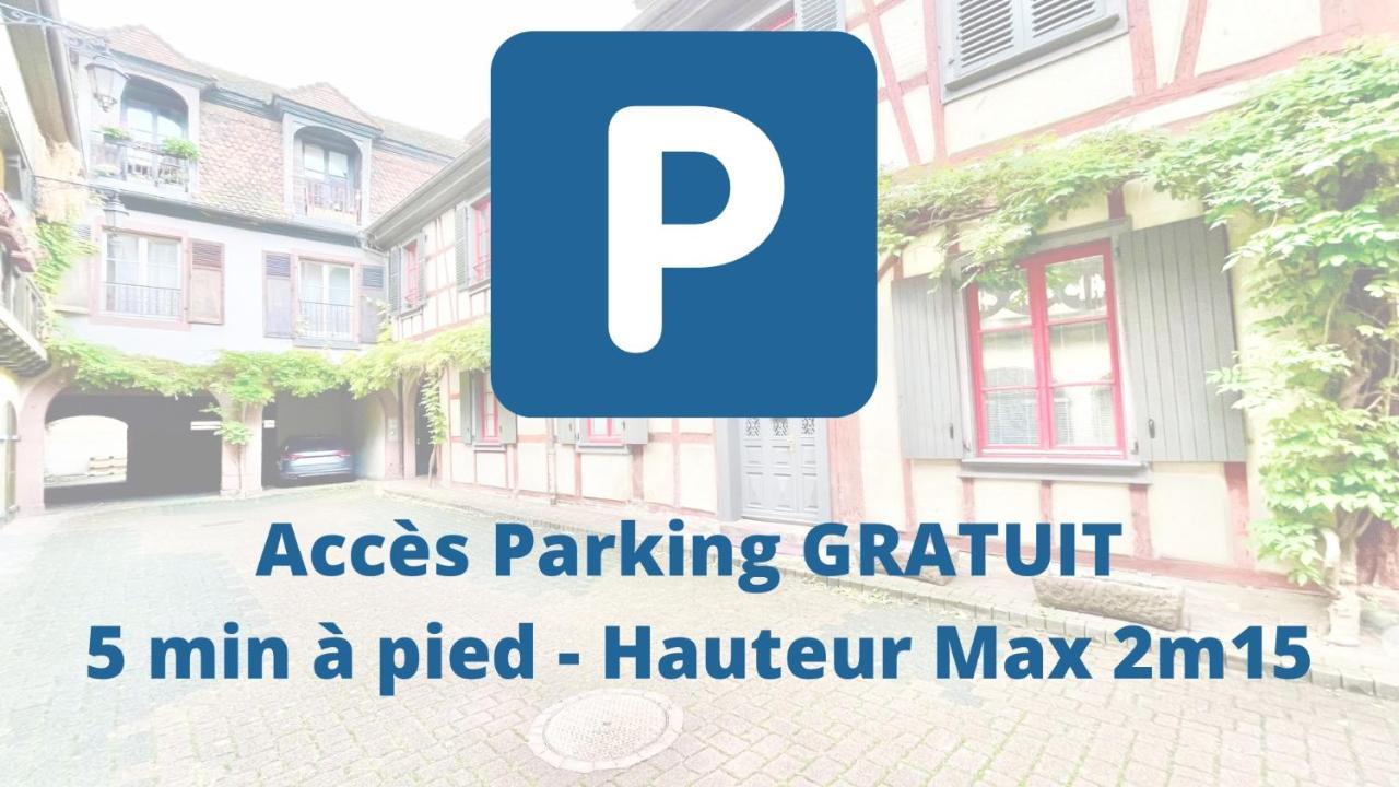 Apartamento Colmar - Le Nichoir - Centre Historique - Parking Gratuit - Box Velo & Poussette Exterior foto